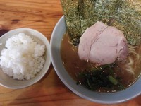 「朝ラーメン【500円】」@横浜ラーメン 武蔵家 大井町店の写真