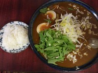 「カレー麺【800円】」@二代目めん家 味味の写真