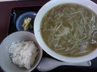 「もやしラーメン【550円】」@中華 二葉の写真