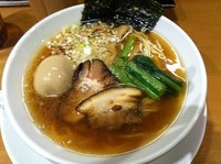 「中華そば＋味玉」@つけめん小半の写真