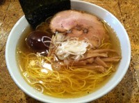 「塩ラーメン(ネギ油)+味玉」@きくちひろきの写真