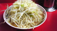 「子豚・麺少なめ（７５０円）」@ラーメン二郎 仙台店の写真