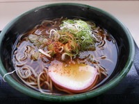 「かけそば（３３０円）」@中井食堂の写真