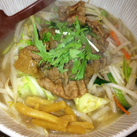 「（期間限定）しばふの牛骨タンメン¥750」@麺 ten しばふの写真