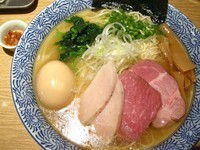 「特製芳醇香味そば（塩）（大盛）」@麺屋 一燈の写真