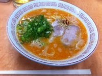 「辛みそラーメン」@長浜ナンバーワン 祇園店の写真