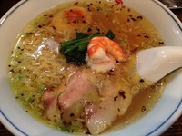 「塩そば（730円）」@二代目 にゃがにゃが亭の写真