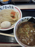 「つけ味玉そば」@松戸富田製麺 三井アウトレットパーク木更津店の写真