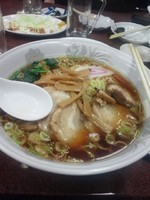 「チャーシューメン大盛　５７０円＋１５０円」@三ちゃん食堂の写真