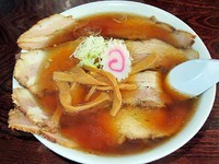 「チャーシュー全面盛り（大盛り）　1,100円」@食堂 はせ川の写真