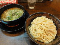 「魚介風味カレーつけ麺（並）」@拉麺のスゝメ 諭吉の写真