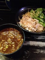 「カレーつけ麺」@極太めん ひでまる 千波店の写真