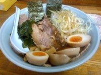 「千両ラーメン　味玉Wのせ」@関取ラーメン 竜軒の写真