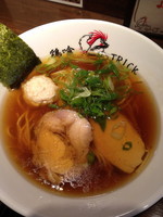 「醤油ら～めん ￥750」@鶏喰～TRICK～の写真