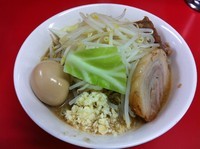 「ラーメン並＋味玉　ニンニク」@ドン-キタモトの写真