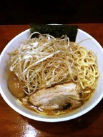 「鶏ネギ味噌ラーメンand味玉and大盛り」@七麺鳥の写真