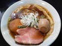 「味玉そば（中盛）￥800円（＋50円）」@麺処 晴の写真