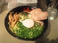 「油そばＷ盛り+スペシャルトッピングＢ」@東京油組総本店 池袋東組の写真