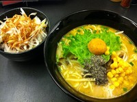 「【冬期限定】辛味噌ラーメン830+ネギチャーシュー丼330」@ラーメン大至の写真