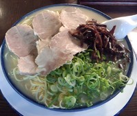 「だぶるらーめん」@博多ラーメン しばらく 日本橋店の写真