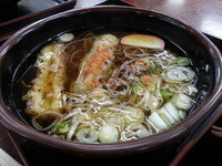 「磯辺揚げ天そば(520円)」@蓮田SA下りフードコートの写真