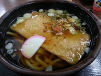 「きつねうどん（５００円）」@蓮田SA下りフードコートの写真