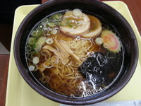 「佐野ラーメン（６００円）」@東北自動車道 佐野SA 上りスナックコーナーの写真