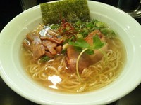 「軍鶏らーめん（塩）680円」@麺家 うえだの写真