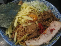 「カレーまぜそば（特盛）＋チーズ2枚」@狼煙 〜NOROSHI〜の写真