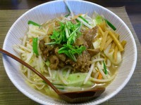 「【期間限定】しばふの牛骨タンメン　750円」@麺 ten しばふの写真