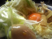 「油そば　麺少なめ、にんにく　850円」@らーめん大 蒲田店の写真