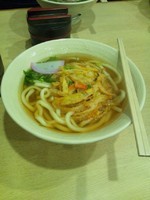 「かき揚げうどん」@松屋の写真