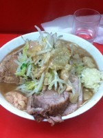 「ぶた入りラーメン(ニンニク、アブラ)」@ラーメン二郎 松戸駅前店の写真