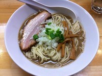 「特濃煮干そば（塩） 760 + 和え玉 150」@煮干中華ソバ イチカワの写真