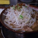 骨太光麺780円+小ライス(サービス)-金券100
