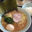 半熟味玉ラーメン(中)800円+サービスライス