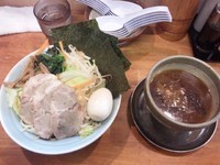 「つけ麺全部のせ 並」@ラーメンたかし屋 西葛西店の写真