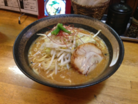 「辛味噌　750円　+　にんにく　50円」@上州山賊麺 大大坊の写真