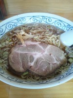 「魚介系ラーメン500円」@長浜製作所の写真