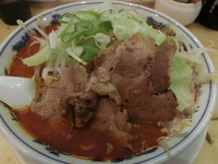 「辛味噌らーめん 2辛（750円）＋大盛り（0円）」@麺屋 まつきの写真