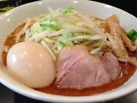 「【限定】みそらーめん800円＋味玉100円 刻みニンニク」@らーめん こてつの写真