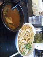 「つけ麺（大）」@ブラウンの写真