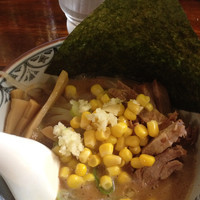 「味噌つけ麺 平打ち麺」@つけ麺 紅葉の写真