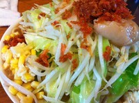 「ＡＢ郎 味噌Ｖｅｒ（全マシ）」@ラーメン二郎 八王子野猿街道店2の写真