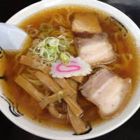 「ラーメン(600円)」@食堂 はせ川の写真