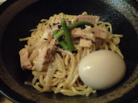 「味玉あえそば（850円）」@上州山賊麺 大大坊の写真