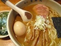 「味玉らーめん（大盛）＋のり」@麺屋吉左右の写真