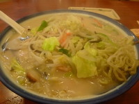 「手打ちチャンポン麺」@南海園の写真