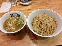 「つけめん(大盛サービス)￥780  夜の部  鶏 Ｘ 魚介」@つけめん TETSU 所沢店の写真