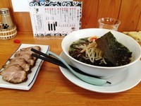 「とんこつラーメン黒チャーシュー」@らーめん ぶるてり屋の写真